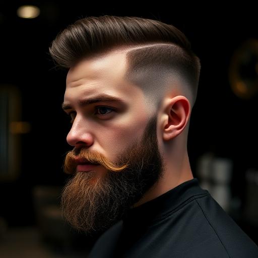 Haircut + Beard Shape-up & Hot Towel